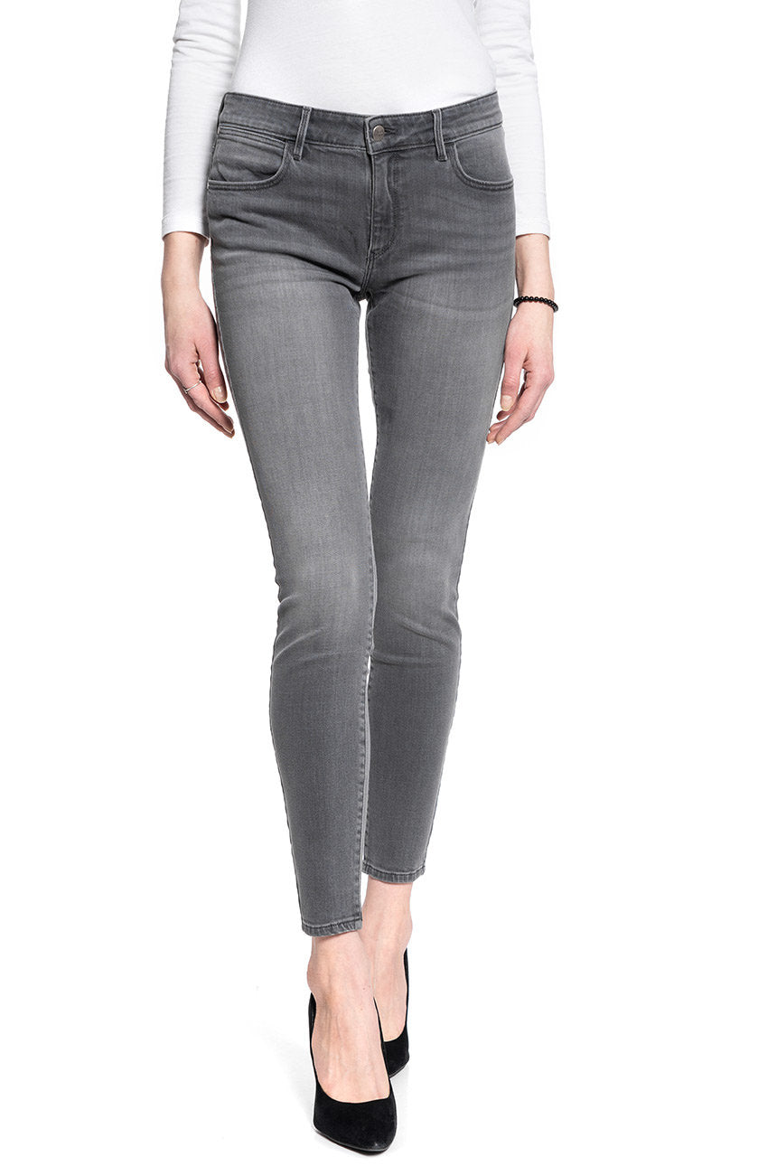 SPODNIE DAMSKIE WRANGLER SKINNY SKY GREY W28KKS74H