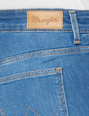 WRANGLER SKINNY BLUE POWDER W28KLA15L