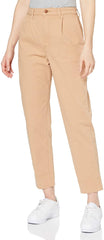 SPODNIE DAMSKIE WRANGLER MOM CHINO WARM SAND W22HKD58B