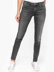 DAMSKIE SPODNIE WRANGLER SKINNY BLACK PEPPER W28KUL22S