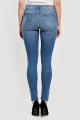 LEE SUPER SKINNY JODEE DAMSKIE SPODNIE JEANSOWE JEANSY LIGHT ARDEN L529MOHU