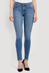 LEE SUPER SKINNY JODEE DAMSKIE SPODNIE JEANSOWE JEANSY LIGHT ARDEN L529MOHU