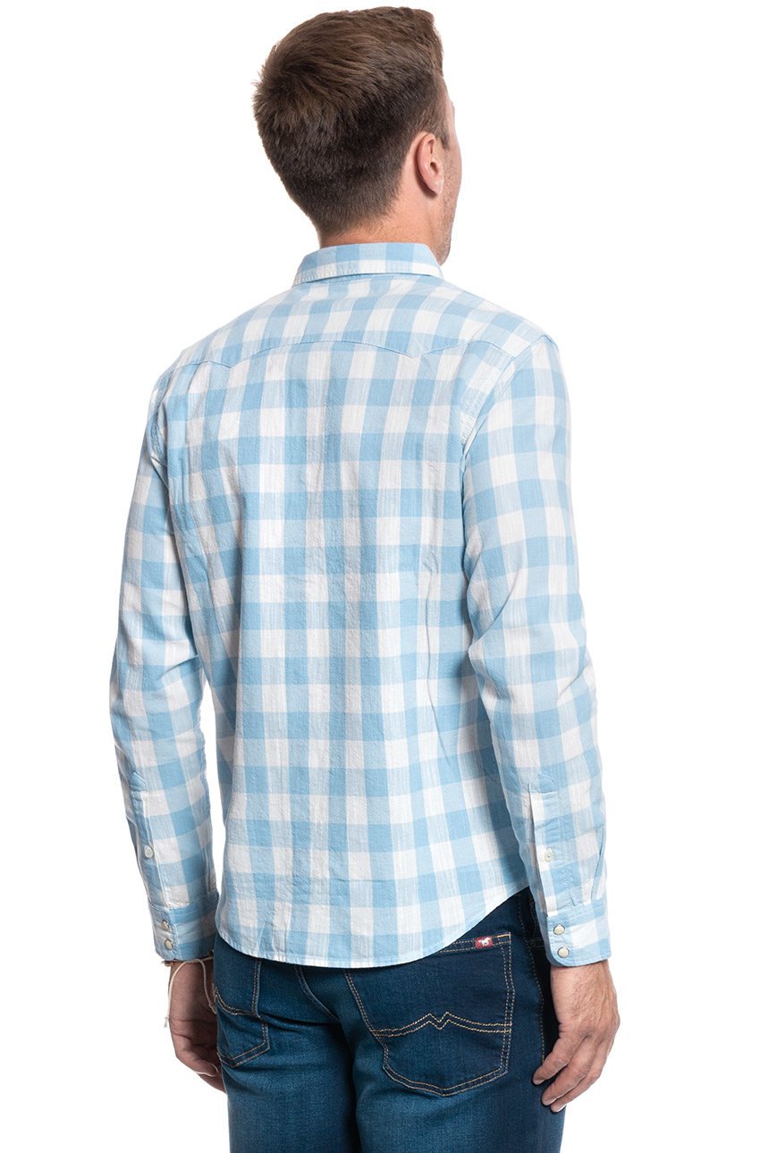 KOSZULA MĘSKA LEE RIDER SHIRT SKY BLUE L851DLNR