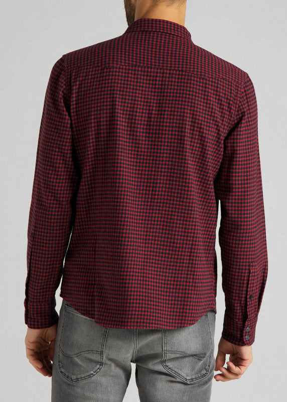 LEE LEE RIDER SHIRT MĘSKA KOSZULA RED OCHRE L851RPOE