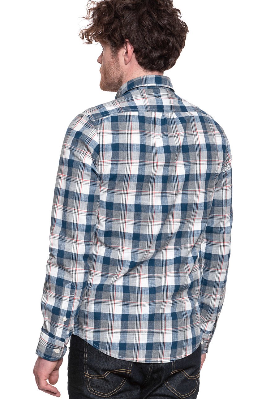 LEE BUTTON DOWN WASHED BLUE L880DMLR