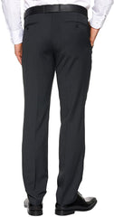 TOM TAILOR SPODNIE MĘSKIE NOS SUIT PANT SOLID BLACK 64015470911 COL. 2999