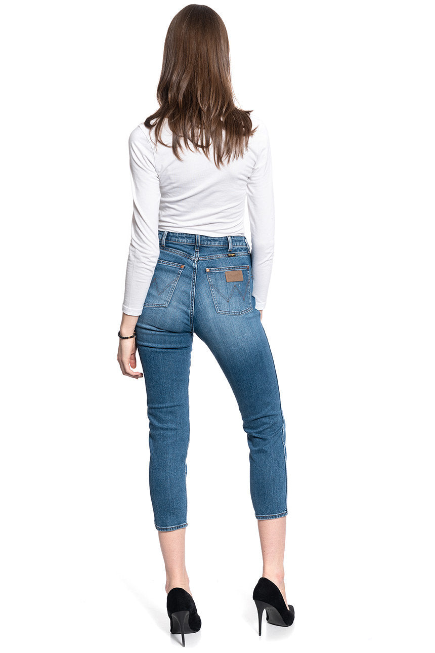 DAMSKIE SPODNIE JEANSOWE WRANGLER 11WWZ GOOD TIMES W2WZZ519W