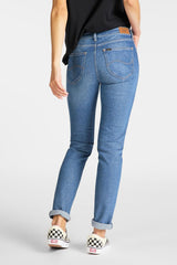 LEE ELLY DAMSKIE SPODNIE JEANSOWE MID HACKETT L305DJJF