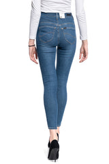 DAMSKIE SPODNIE JEANSOWE LEE SCARLETT ULTRA HIGH JACKSON WORN L30LMXAX