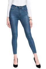 DAMSKIE SPODNIE JEANSOWE LEE SCARLETT ULTRA HIGH JACKSON WORN L30LMXAX