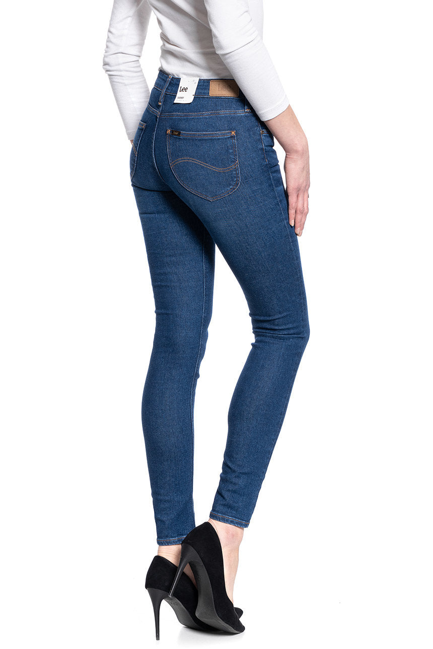 DAMSKIE SPODNIE JEANSOWE LEE SCARLETT DARK FAVOURITE L526RONR