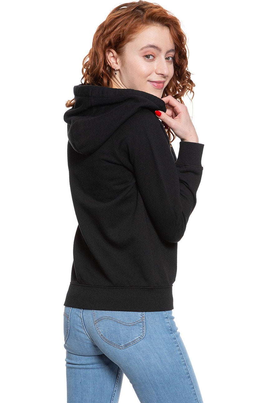 BLUZA LEE DAMSKA HOODIE  BLACK L53WTX01