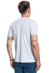 LEE BRANDED TEE SHARP GREY MELE L63KFQ03