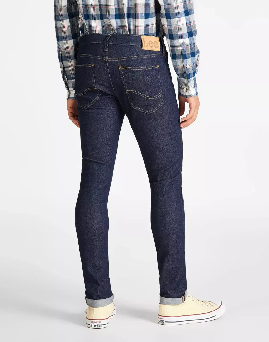 LEE MALONE MĘSKIE SPODNIE JEANSOWE JEANSY RINSE L736DI36