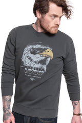 BLUZA LEE EAGLE SWS WASHED BLACK L81CSPON