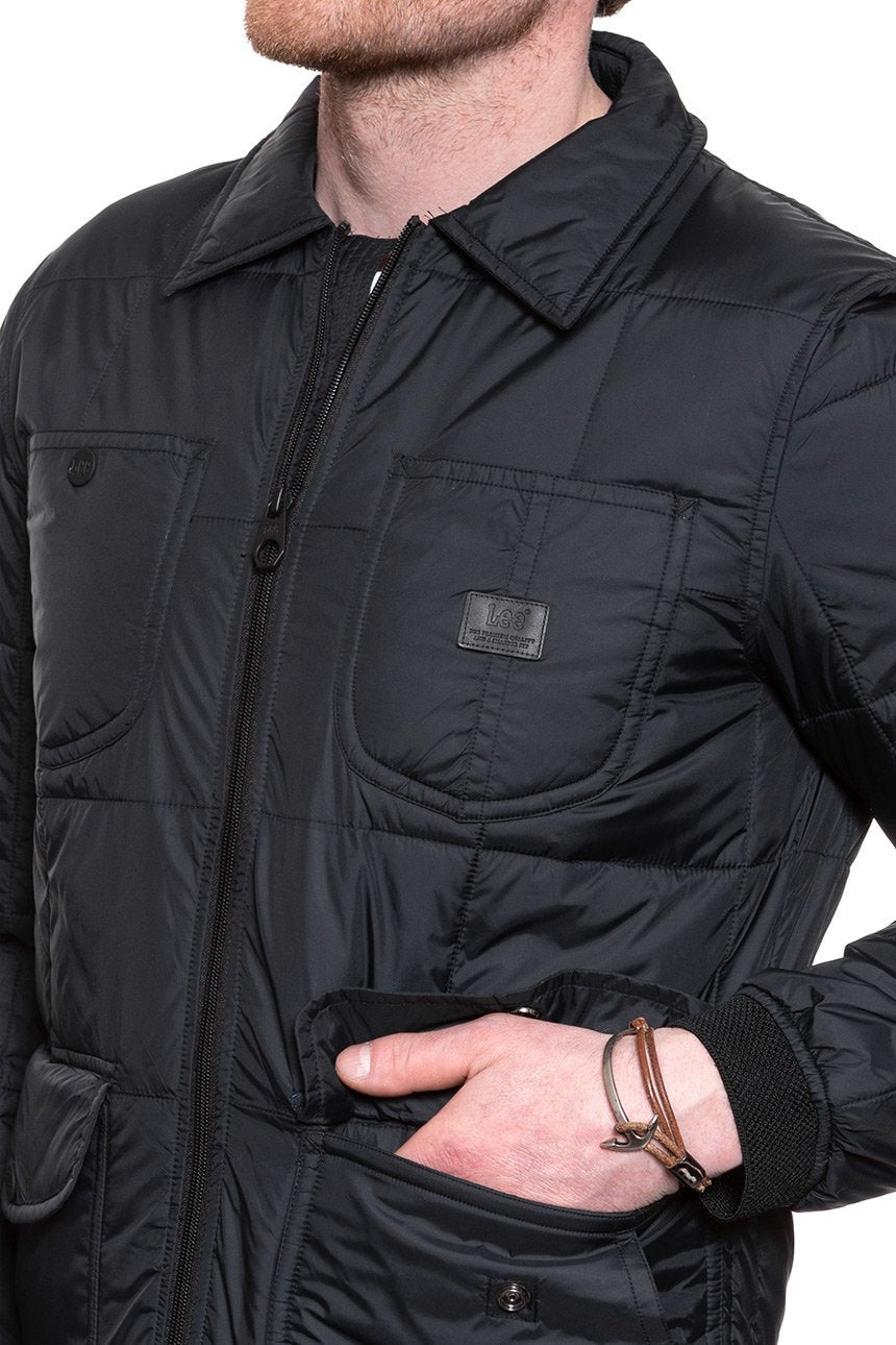 LEE LIGHTWEIGHT PADDED BLACK L86CUJ01