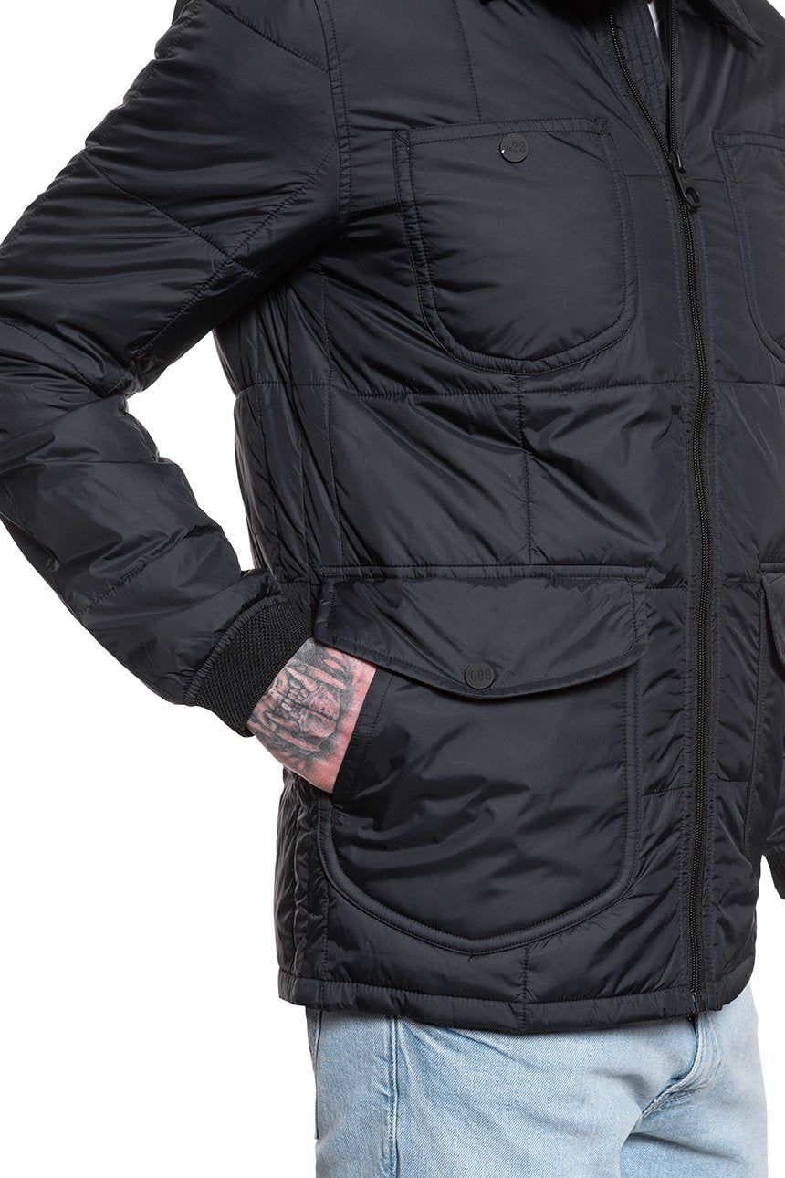 LEE LIGHTWEIGHT PADDED BLACK L86CUJ01