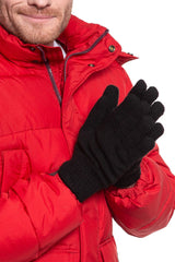 MĘSKIE RĘKAWICZKI WRANGLER BASIC GLOVES BLACK W0Q00UH01