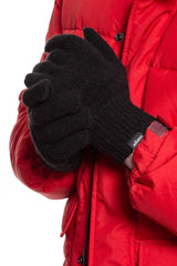 MĘSKIE RĘKAWICZKI WRANGLER BASIC GLOVES BLACK W0Q00UH01