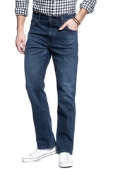 MĘSKIE SPODNIE JEANSOWE WRANGLER TEXAS BRUSHED UP W121Z123D