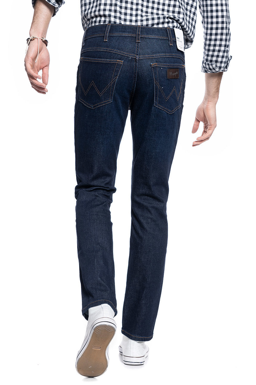 MĘSKIE SPODNIE JEANSOWE WRANGLER TEXAS SLIM SMOOTH RUN W12SAO68P