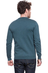 WRANGLER CREW KNIT DARK BLUE TEAL W8A02PB16