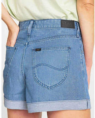 LEE RELAXED SHORT DAMSKIE SHORTY JEANSOWE L31KLRLK