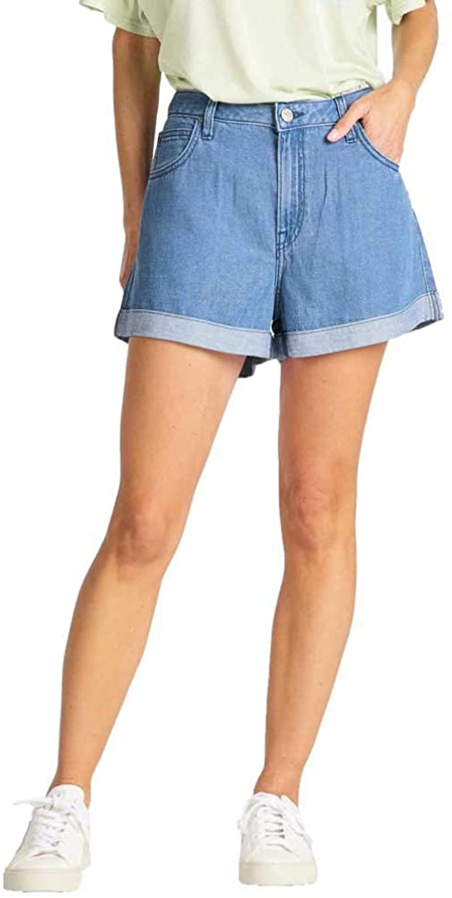 LEE RELAXED SHORT DAMSKIE SHORTY JEANSOWE L31KLRLK