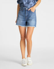 DAMSKIE SPODNIE JEANSOWE LEE MOM SHORT L37MGAPE