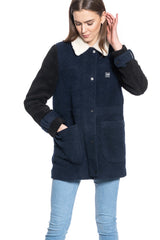 DAMSKA KURTKA PRZEJŚCIOWA LEE WOOL COAT REGULAR FIT SKY CAPTAIN L56GMZHY