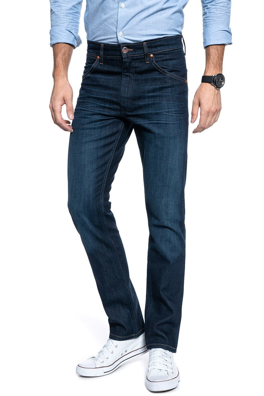 MĘSKIE SPODNIE JEANSOWE WRANGLER ICONS BLUE BLONE W1MZXG313