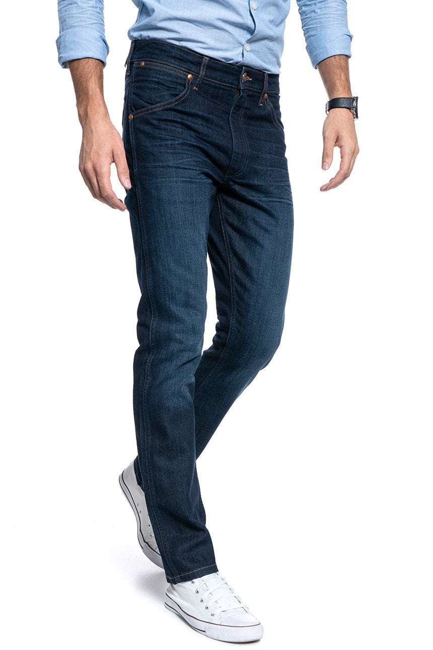 MĘSKIE SPODNIE JEANSOWE WRANGLER ICONS BLUE BLONE W1MZXG313