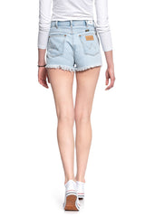 DAMSKIE SHORTY JEANSOWE WRANGLER FESTIVAL SHORT BLUE BALLAD W26FWPXA3