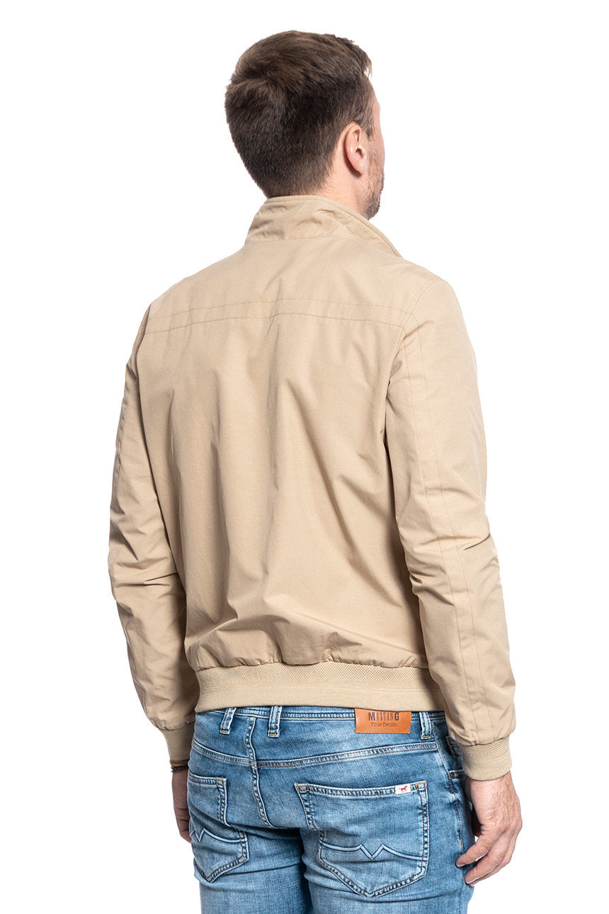 MĘSKA KURTKA PRZEJŚCIOWA WRANGLER BOMBER JACKET SAND W4C0YC58N