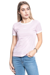 DAMSKI T-SHIRT WRANGLER RINGER TEE LILAC ICE W7N0EVP13