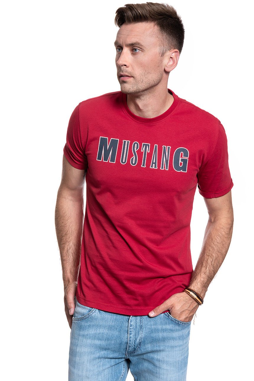 MUSTANG Alex C LOGO Tee 1010708 7189