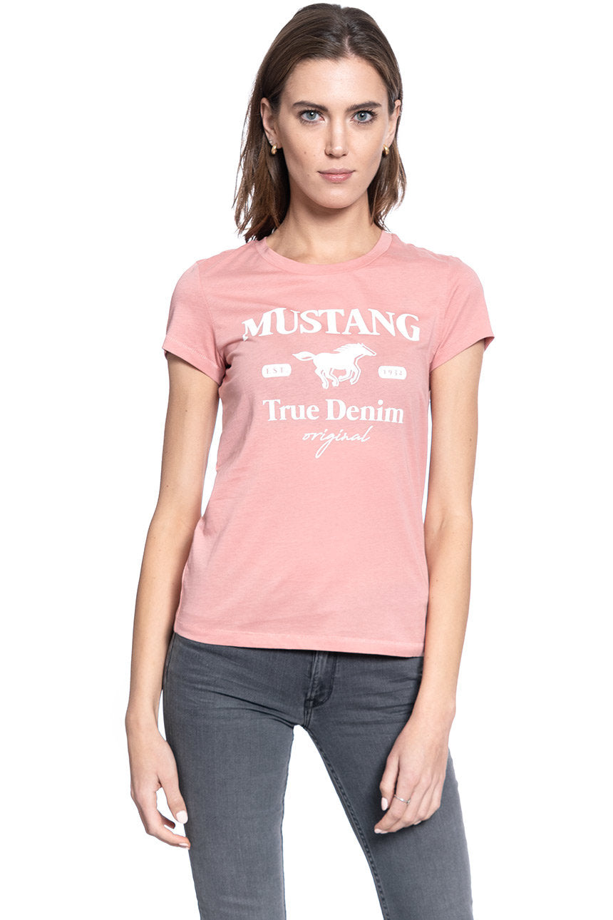 DAMSKI T-SHIRT MUSTANG ALINA C PRINT 1010733 8433