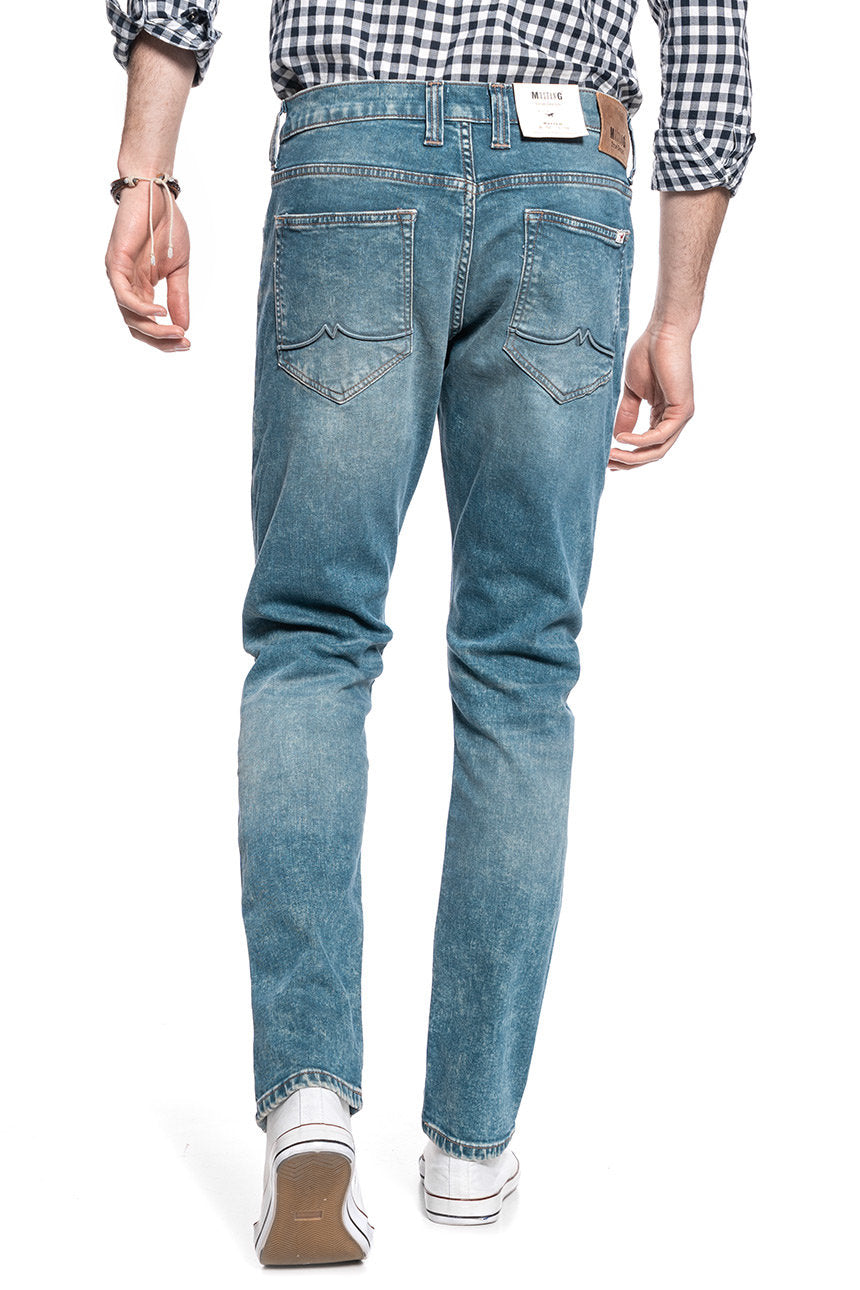 MUSTANG HARLEM MĘSKIE SPODNIE JEANSOWE DENIM BLUE 1010870 5000 414