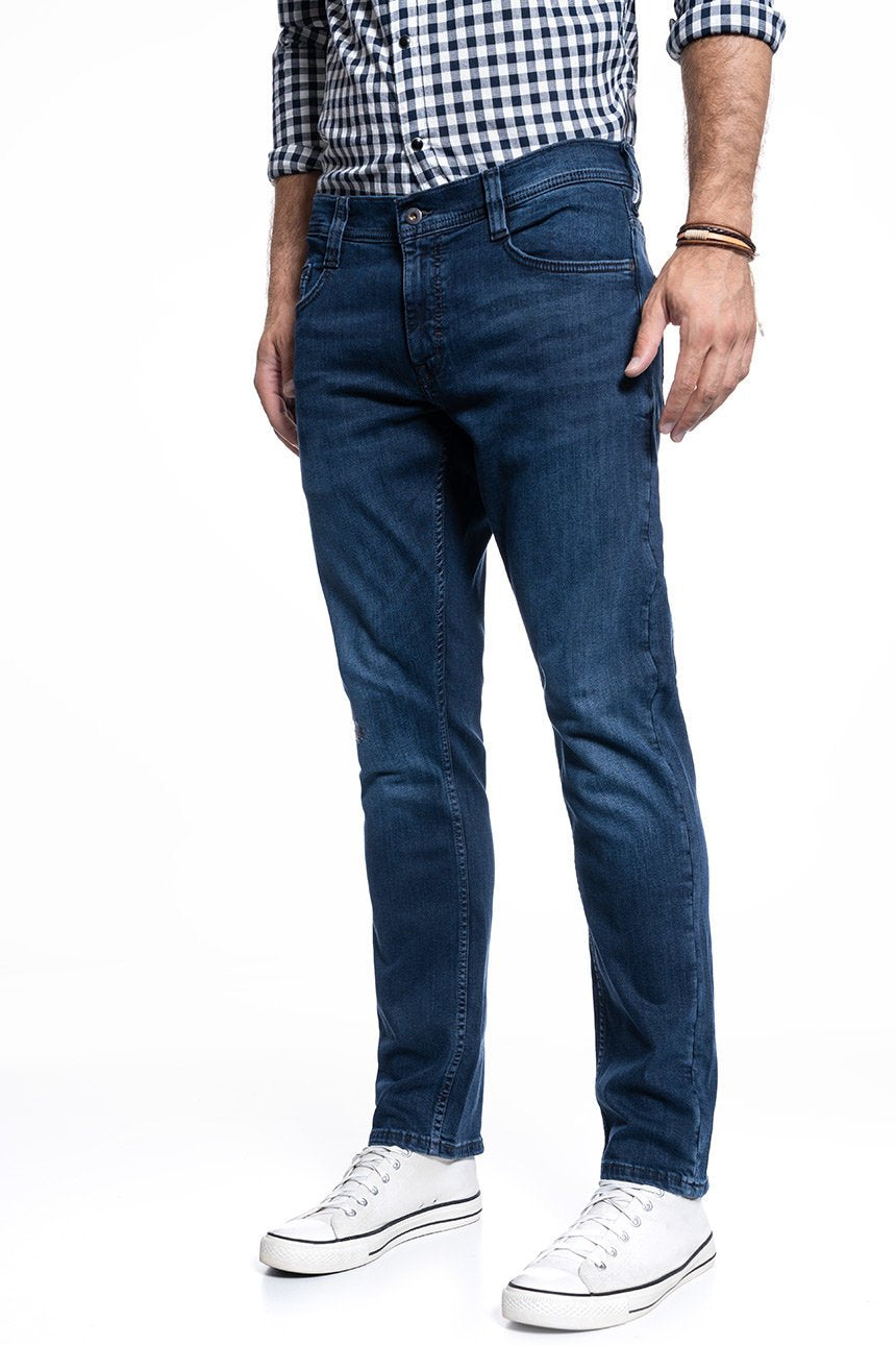 MĘSKIE SPODNIE MUSTANG OREGON TAPERED DENIM BLUE 1011299 5000 784