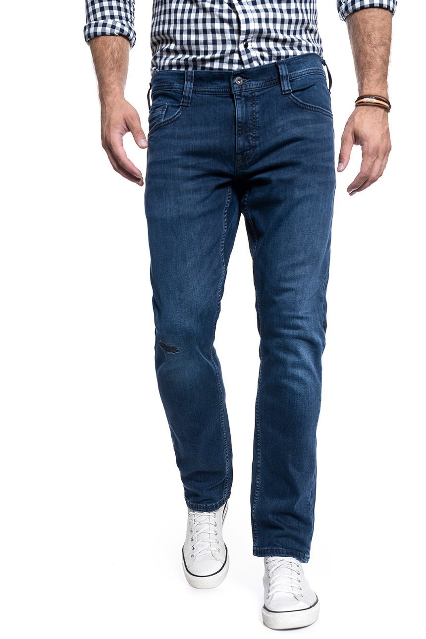 MĘSKIE SPODNIE MUSTANG OREGON TAPERED DENIM BLUE 1011299 5000 784