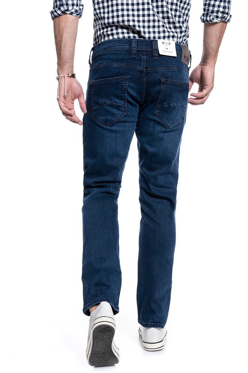 MĘSKIE SPODNIE MUSTANG OREGON TAPERED DENIM BLUE 1011299 5000 784