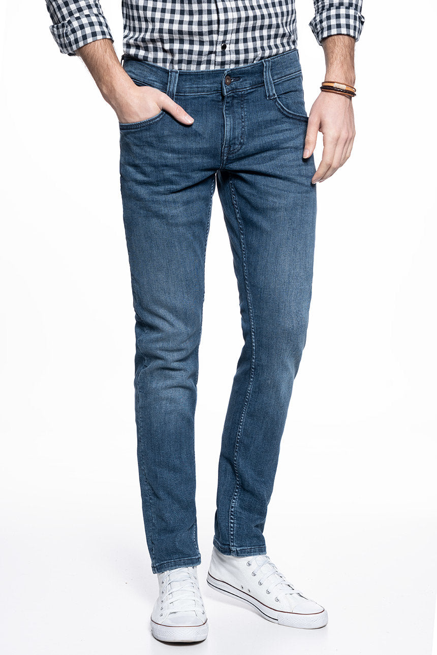 MĘSKIE SPODNIE JEANSOWE MUSTANG OREGON TAPERED 1011301 5000 983