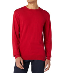 WRANGLER CREW KNIT MĘSKI SWETER RED W8A0PDX47