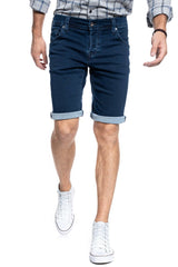 MUSTANG CHICAGO SHORT MĘSKIE SZORTY KRÓTKIE SPODENKI DENIM BLUE 1011731 5000 980