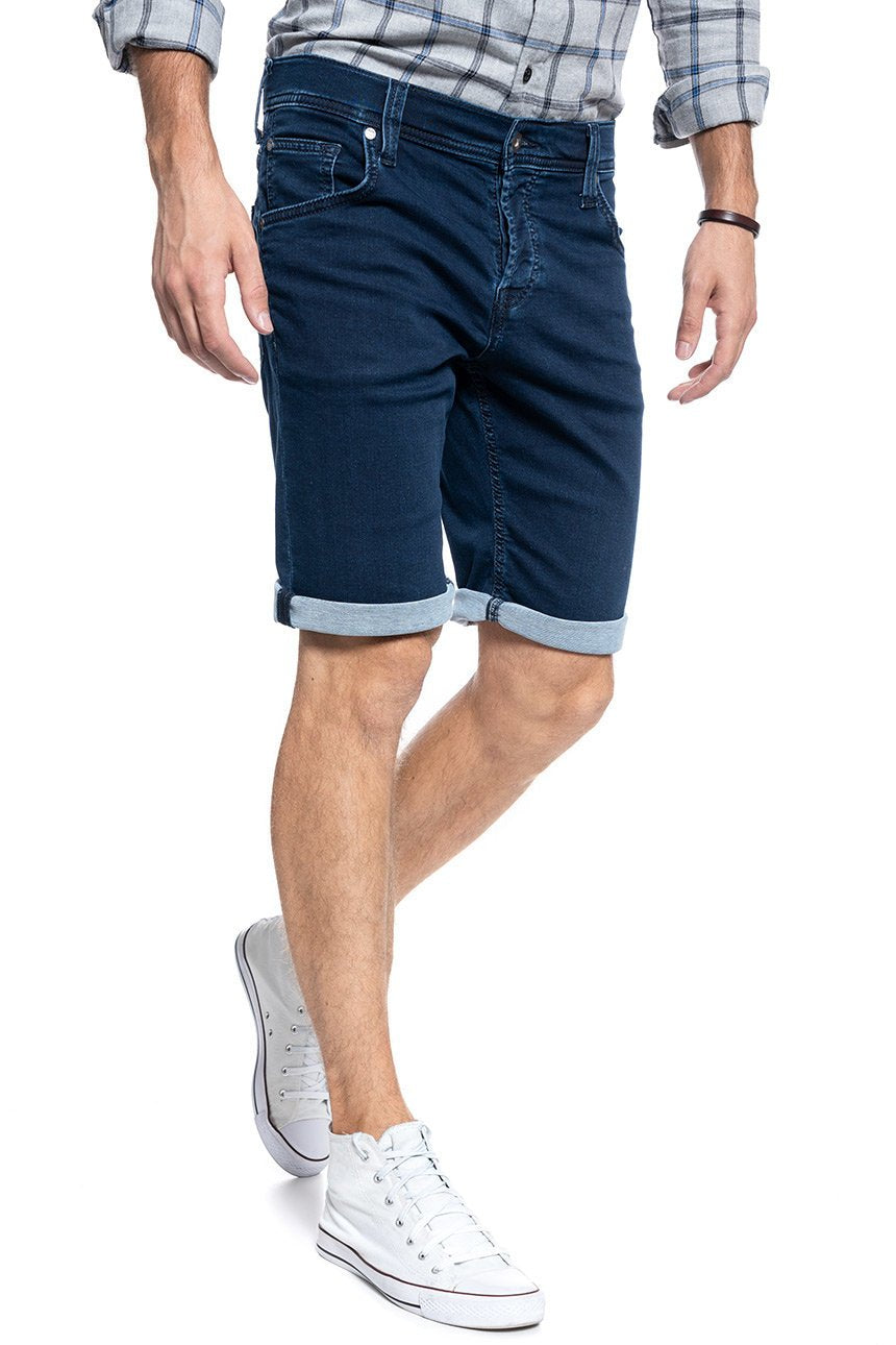 MUSTANG CHICAGO SHORT MĘSKIE SZORTY KRÓTKIE SPODENKI DENIM BLUE 1011731 5000 980