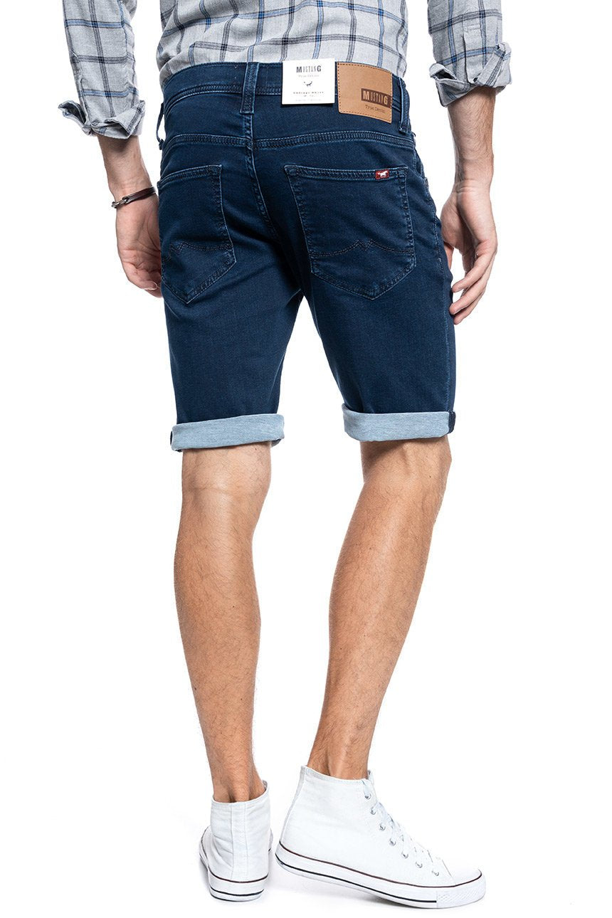 MUSTANG CHICAGO SHORT MĘSKIE SZORTY KRÓTKIE SPODENKI DENIM BLUE 1011731 5000 980