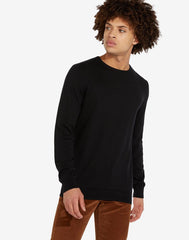 MĘSKI SWETER WRANGLER CREW KNIT BLACK W8A02P100