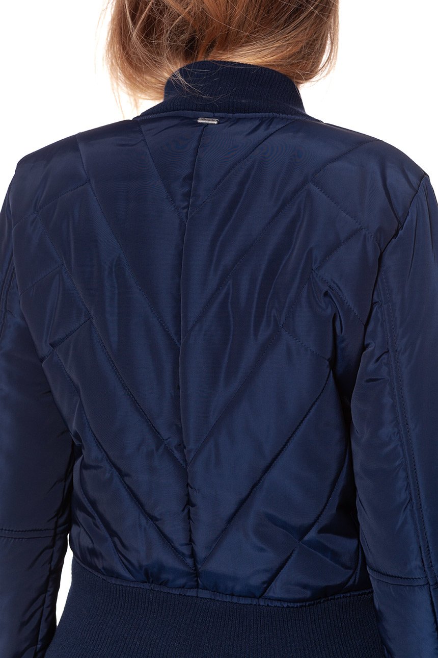 DAMSKA KURTKA PRZEJŚCIOWA WRANGLER PADDED JACKET NAVY W4114Y635