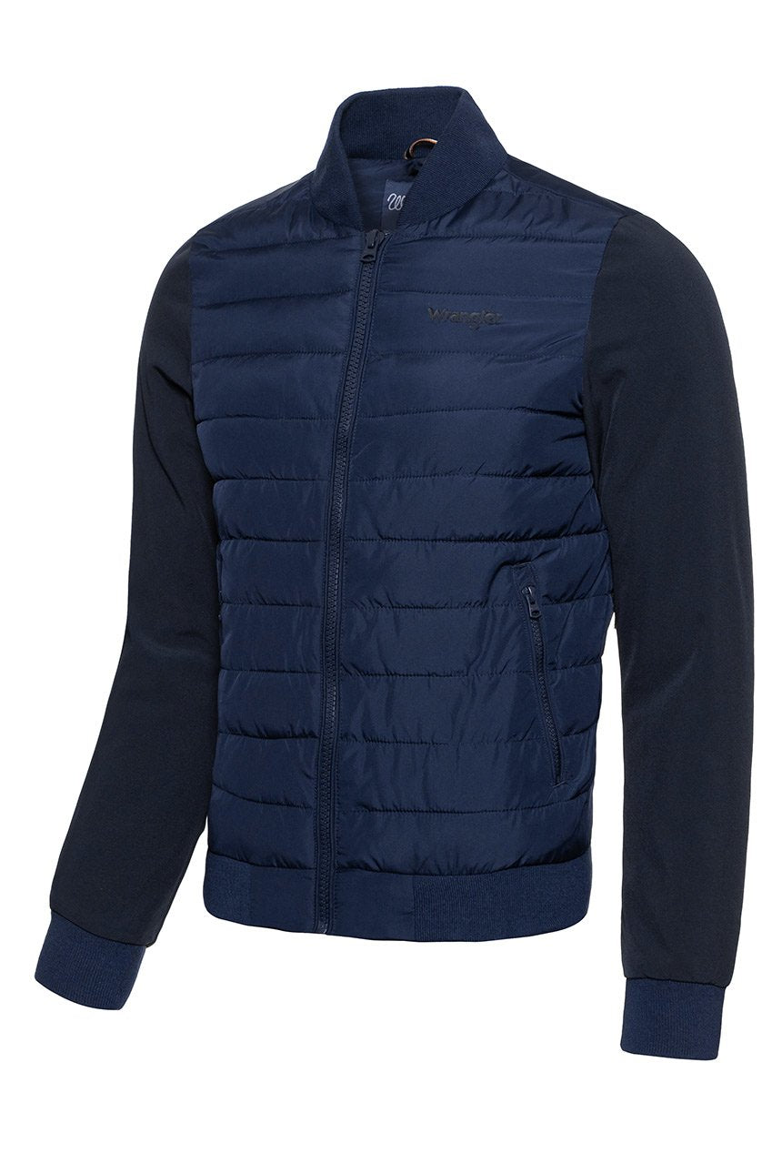 KURTKA WRANGLER TECH BOMBER NAVY W4675X335