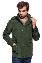 KURTKA ZIMOWA WRANGLER PARKA JACKET GREEN GABLES W4715Y2TF